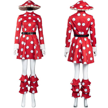 Anime My Hero Academia S5 Kinoko Komori Cosplay Disfraz Navidad Halloween Carnaval Fiesta Traje